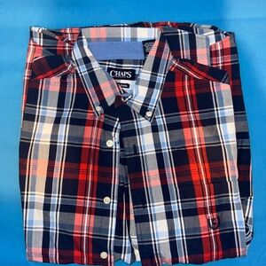Chaps Multicolor Plaid Shirt